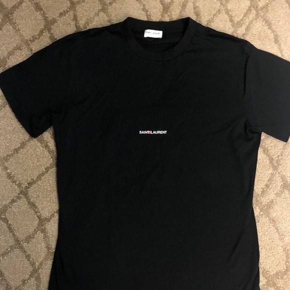 Saint Laurent Logo T-Shirt - Picture 2 of 3